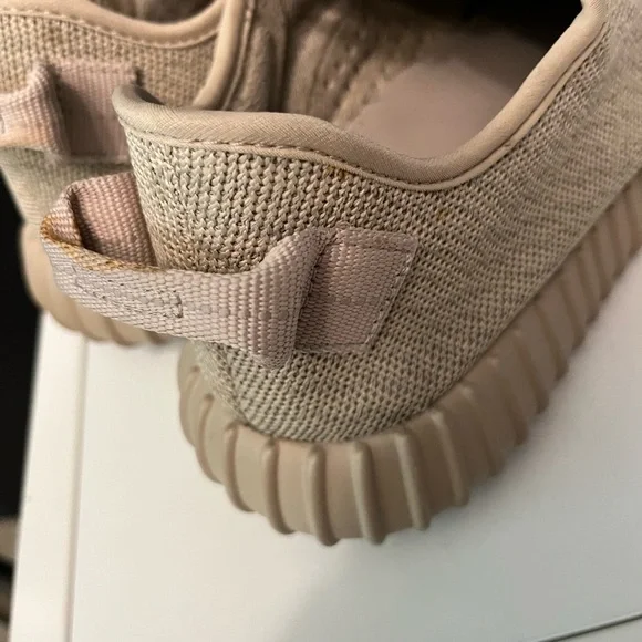 Yeezy Boost 350 Oxford Tan Sneakers - Picture 9 of 14